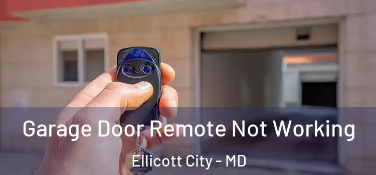  Garage Door Remote Not Working Ellicott City - MD