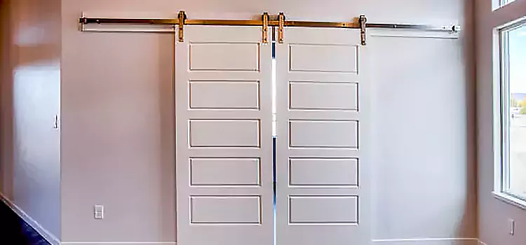 Glass Barn Door with Installation Hardware Kit Ellicott City