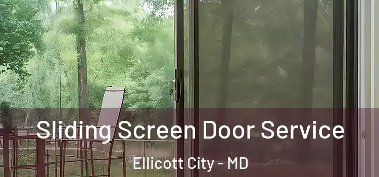 Sliding Screen Door Service Ellicott City - MD